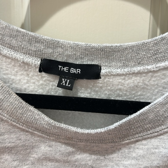 The Bar Fiancé Sweatshirt Grey/White - Picture 3 of 4